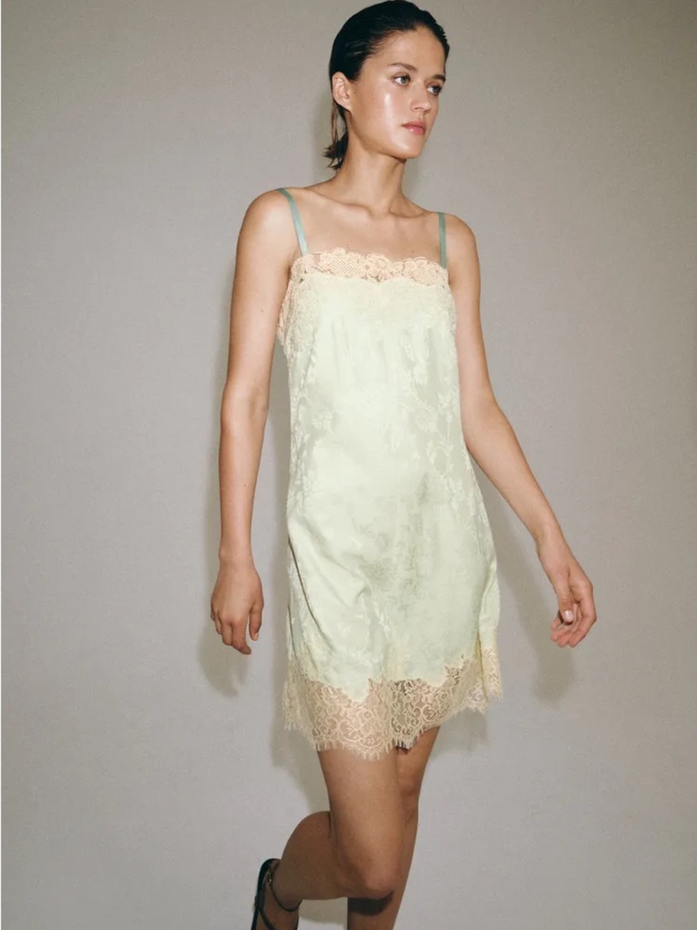 ZW COLLECTION JACQUARD LACE DRESS - Picture 8 of 10